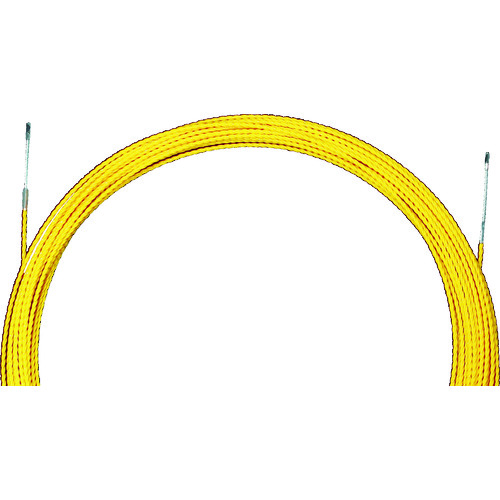 【TRUSCO】ＴＲＵＳＣＯ　呼線　Φ５．２ｍｍ×３０ｍ　蛍光黄